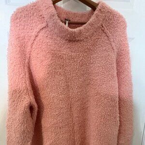 Free People-style sherpa pullover